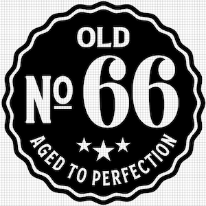 Old Number 66 Svg, Aged to Perfection Svg, Digital Download, 66th Birthday Svg, 66th Svg, Old No. 66 Svg, Vintage 1956 svg, Svg Cut File