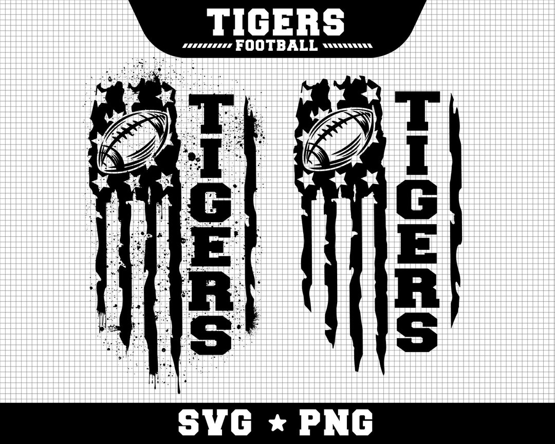 Tigers Football Svg Tigers Svg Game Day Svg Football SVG - Etsy