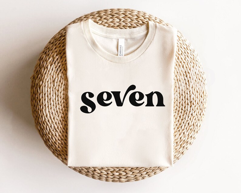 Seven Svg, 7th Birthday Svg, Digital Download, Birthday Svg, Seventh ...