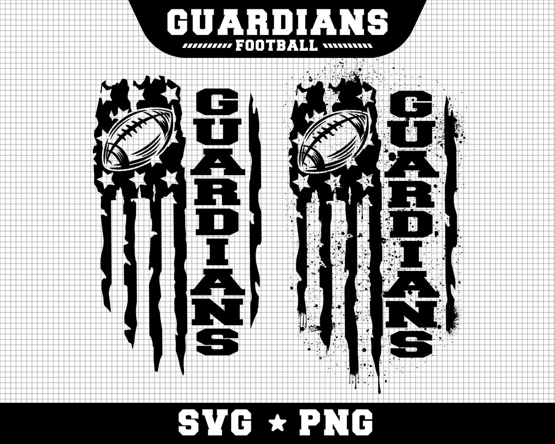 Guardians Football Svg Guardians Svg Game Day Svg Football Etsy