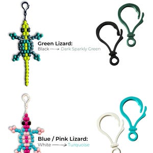 Kits de cuentas gigantes - Lagarto/Gecko - Kits de manualidades DIY de Make Pretty Shhh imagen 9