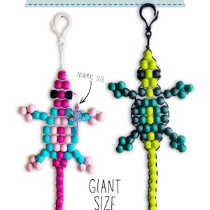 Giant Bead Kits - Lizard / Gecko – DIY Craft Kits by Make Pretty Shhh