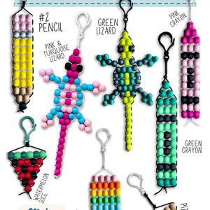 Kits de cuentas gigantes - Lagarto/Gecko - Kits de manualidades DIY de Make Pretty Shhh imagen 14