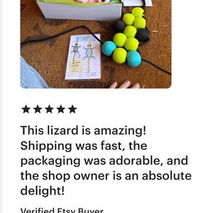 Kits de cuentas gigantes - Lagarto/Gecko - Kits de manualidades DIY de Make Pretty Shhh imagen 11