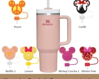 Straw Topper Collection, Straw Cover Cap for Stanley, Cartoon Straw Topper fit Stanley, Cute Cartoon Straw Cover Kids-Themed Party, 10 mm