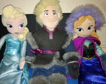 Plush Frozen Dolls | Etsy