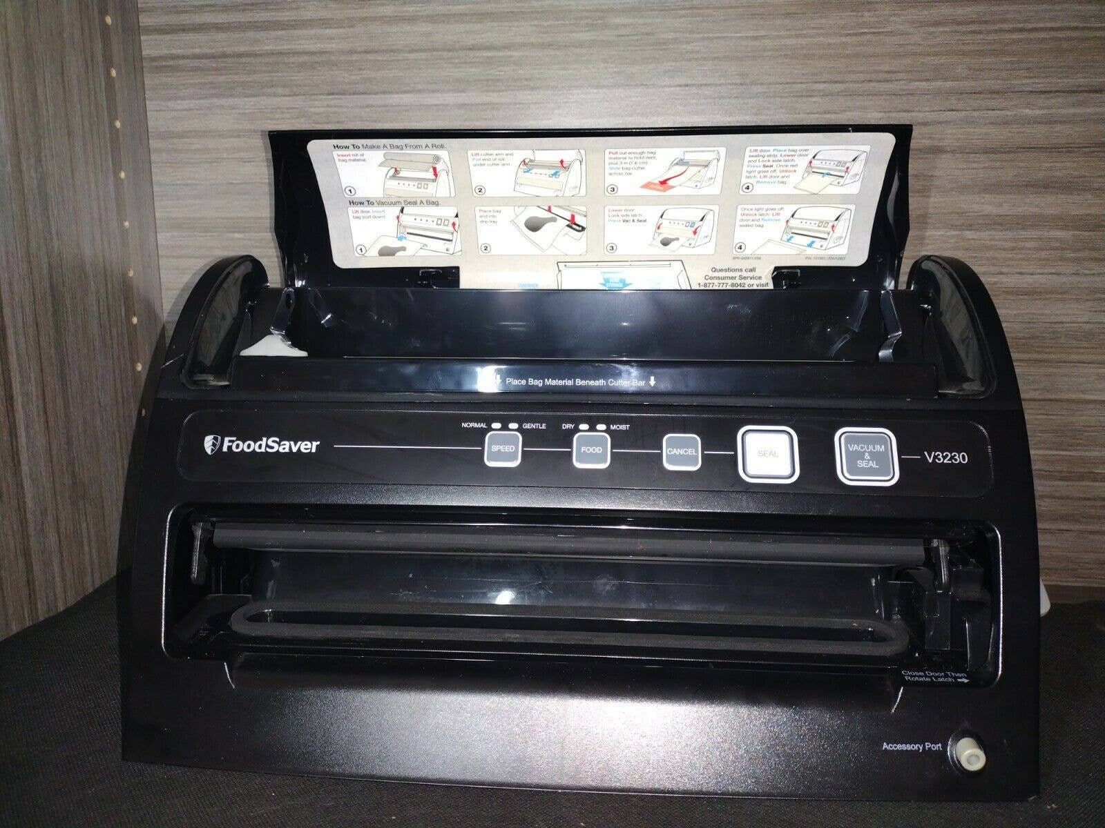 how to use foodsaver v3230