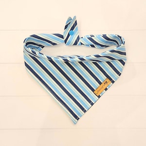 Dog Bandana Boating Dog Bandana Tie & Snap Bandana Nautical Dog Bandana Dog Neckerchief Summer Dog Scarf Puppy Gift  Boy Dog Bandana Dog Dad