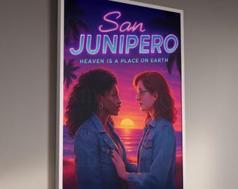 San Junipero Print, Black Mirror Inspired Wall Art (Digital Download)