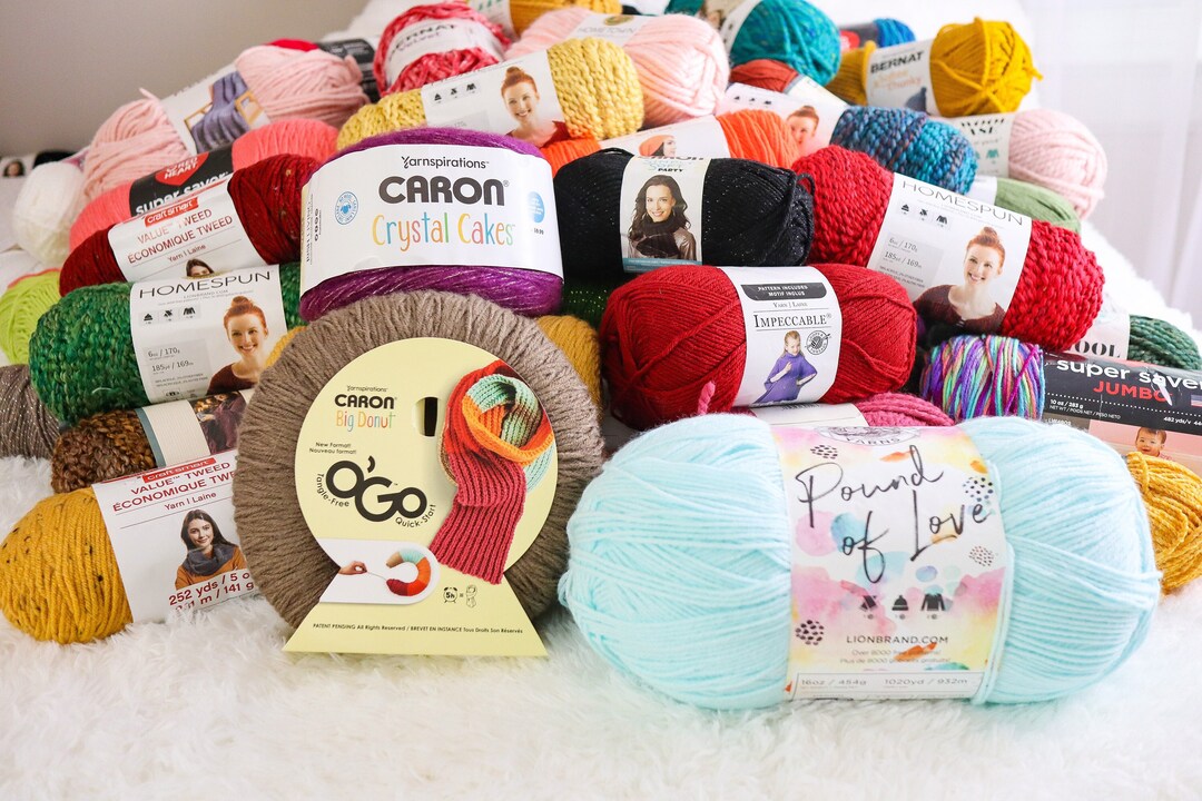 Yarn Mystery Box Yarn Destash Yarn Box Mystery Bag Etsy