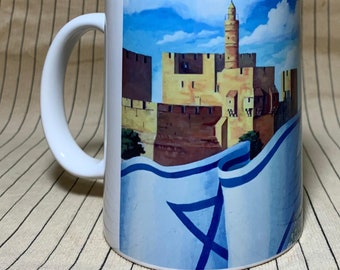 Israel mug (from a wall painting)