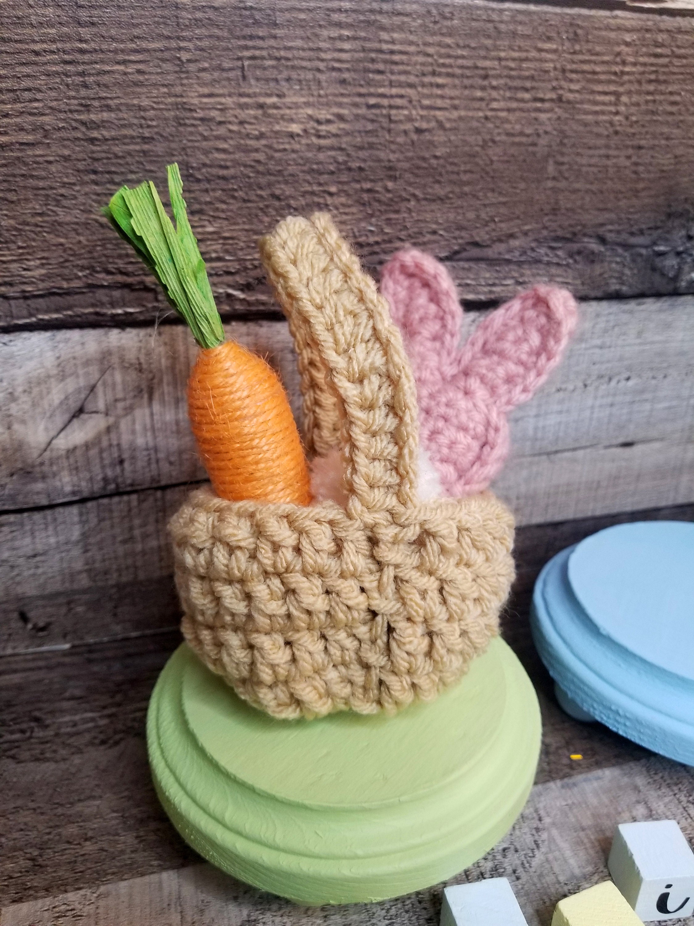 Crochet Easter Basket Crochet Basket Small Basket Small Etsy