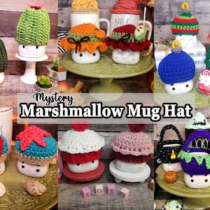 Mystery Marshmallow Mug Hat, Rae Dunn Marshmallow Mug Hat, Christmas Marshmallow Mug Hat, Fall Marshmallow Mug Hat, Summer Marshmallow Hat