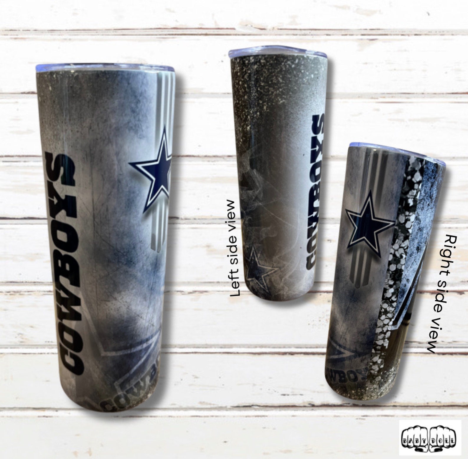 Dallas Cowboys #2 Tumbler. 20 Oz With Straw or Closed Lid Option. - Etsy