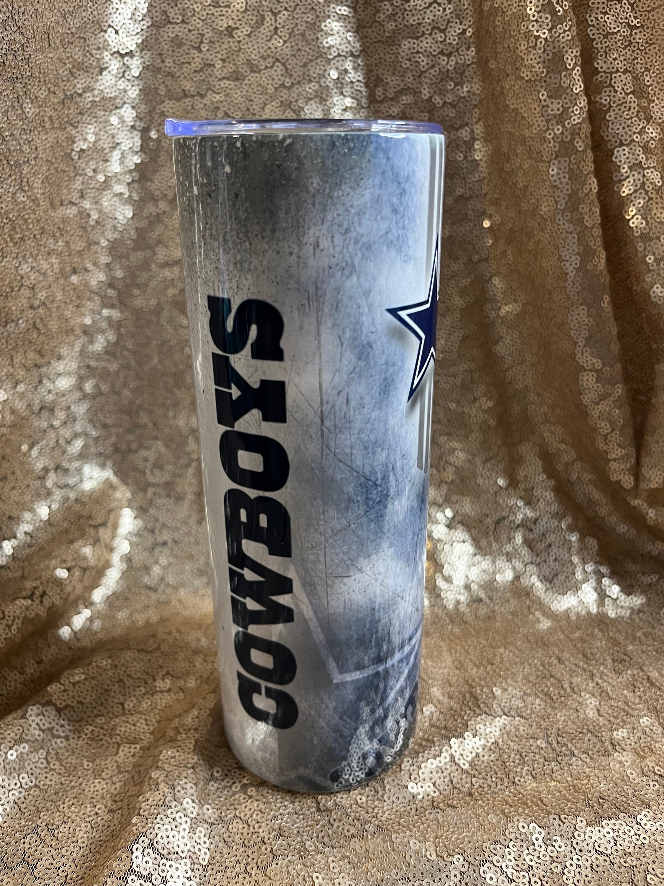 Dallas Cowboys #2 Tumbler. 20 Oz With Straw or Closed Lid Option. - Etsy