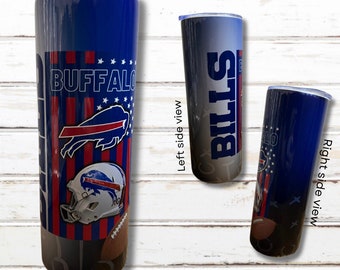 Buffalo Bills Tumbler, 20 oz - Personalized Option