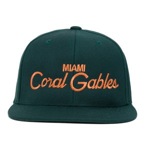 MIAMI CORAL GABLES Script Hat
