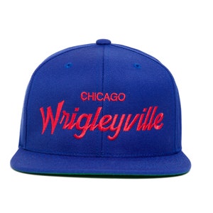 CHICAGO WRIGLEYVILLE Script Hat