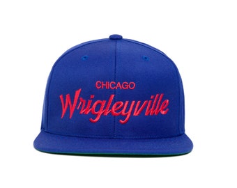CHICAGO WRIGLEYVILLE Script Hat
