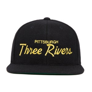 PITTSBURGH THREE RIVERS Script Hat