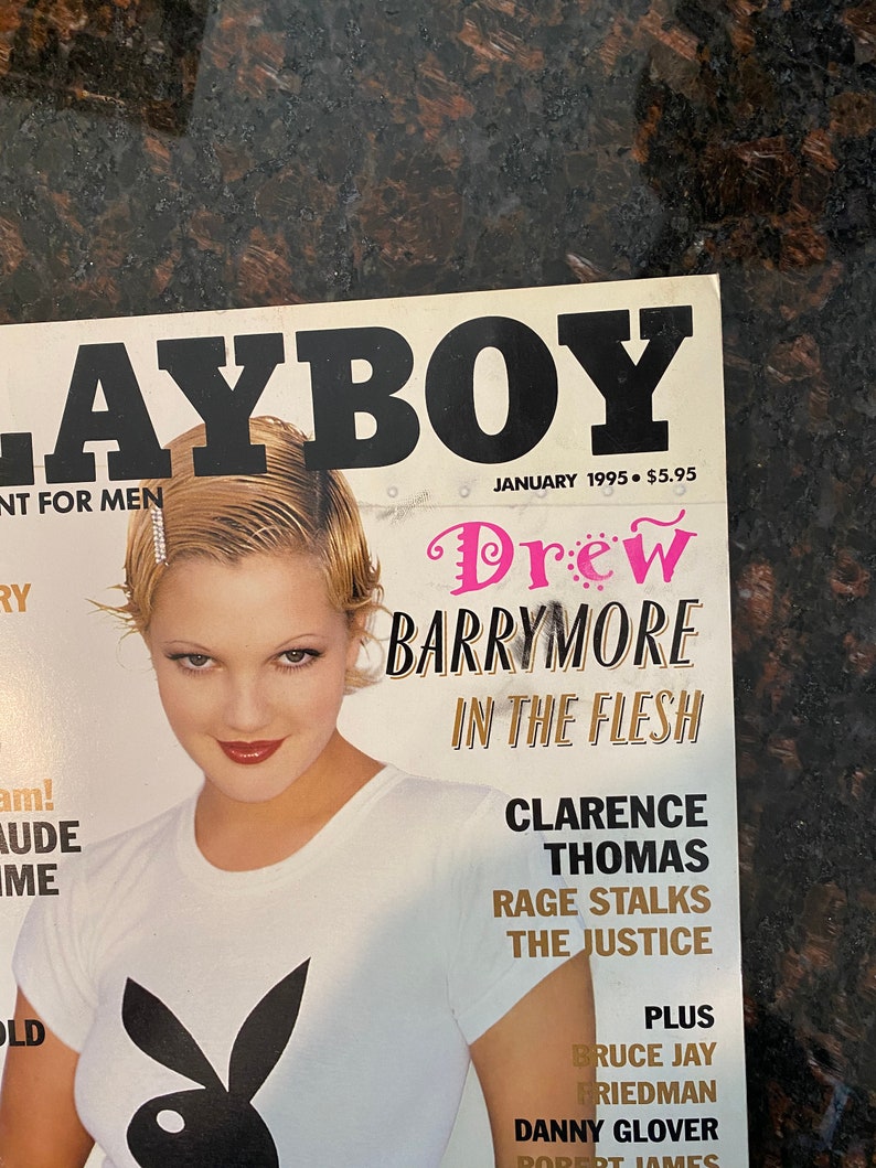 DREW BARRYMORE Playboy January 1995 Etsy Ireland
