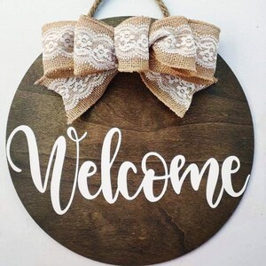 Welcome Door Decor | Front Door Decor | Home Decor | House Warming Gift | Door Hanger | Welcome Door Signs