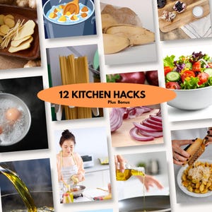 12 trucos fáciles de cocina y consejos de cocina (descarga digital)