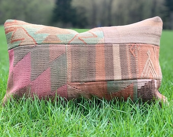 Kilim Body Pillow - Sofa pillows - Unique Woven Design for Cozy Home Decor -Luxury Woven Pillow - Ideal Housewarming Gift