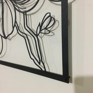 stylish metal artwork
