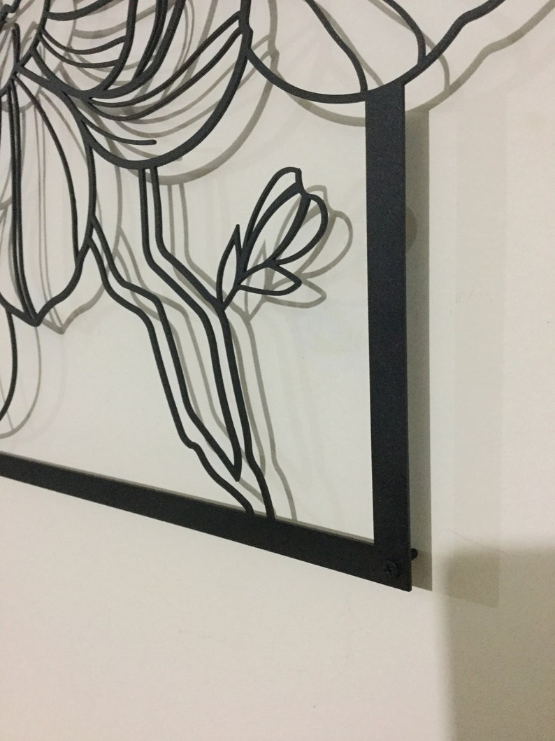stylish metal artwork