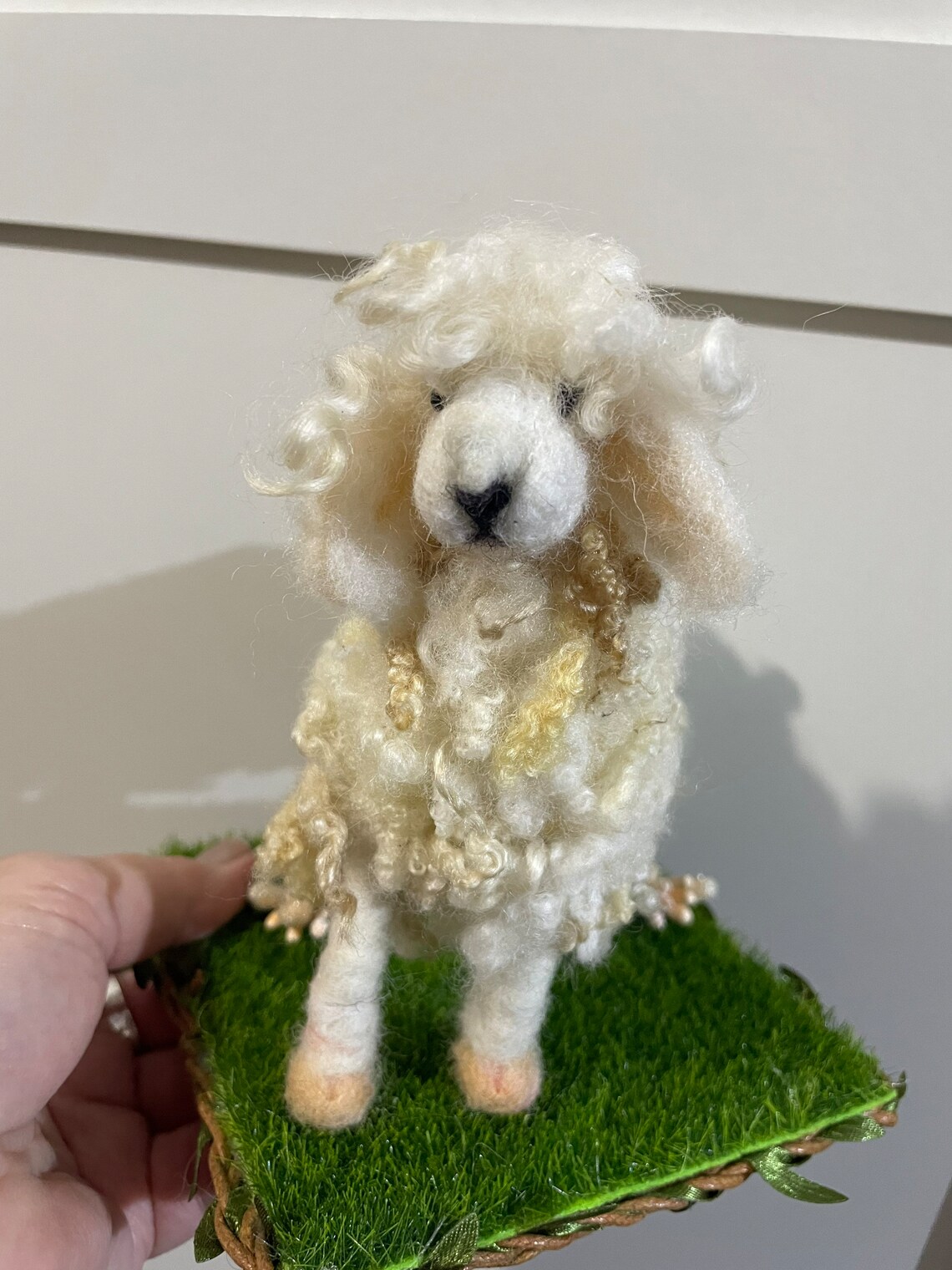 Wooly Lamb Sheep Needle Feltingcanada Etsy