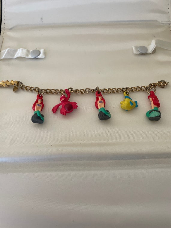 Childs Disney Ariel Charm Bracelet.  The Little Me