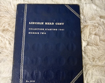 Lincoln Head Cent Collection Starting 1941 Number Two - Etsy