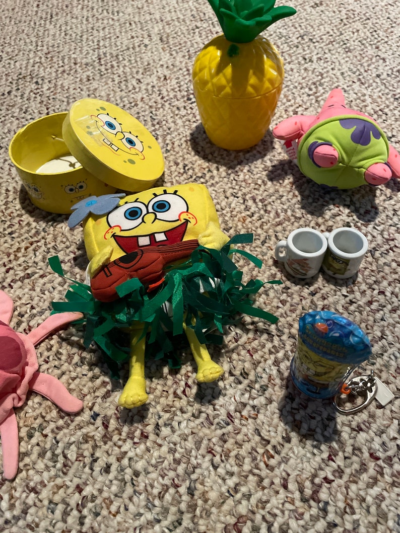 Spongebob Assortment Items Etsy