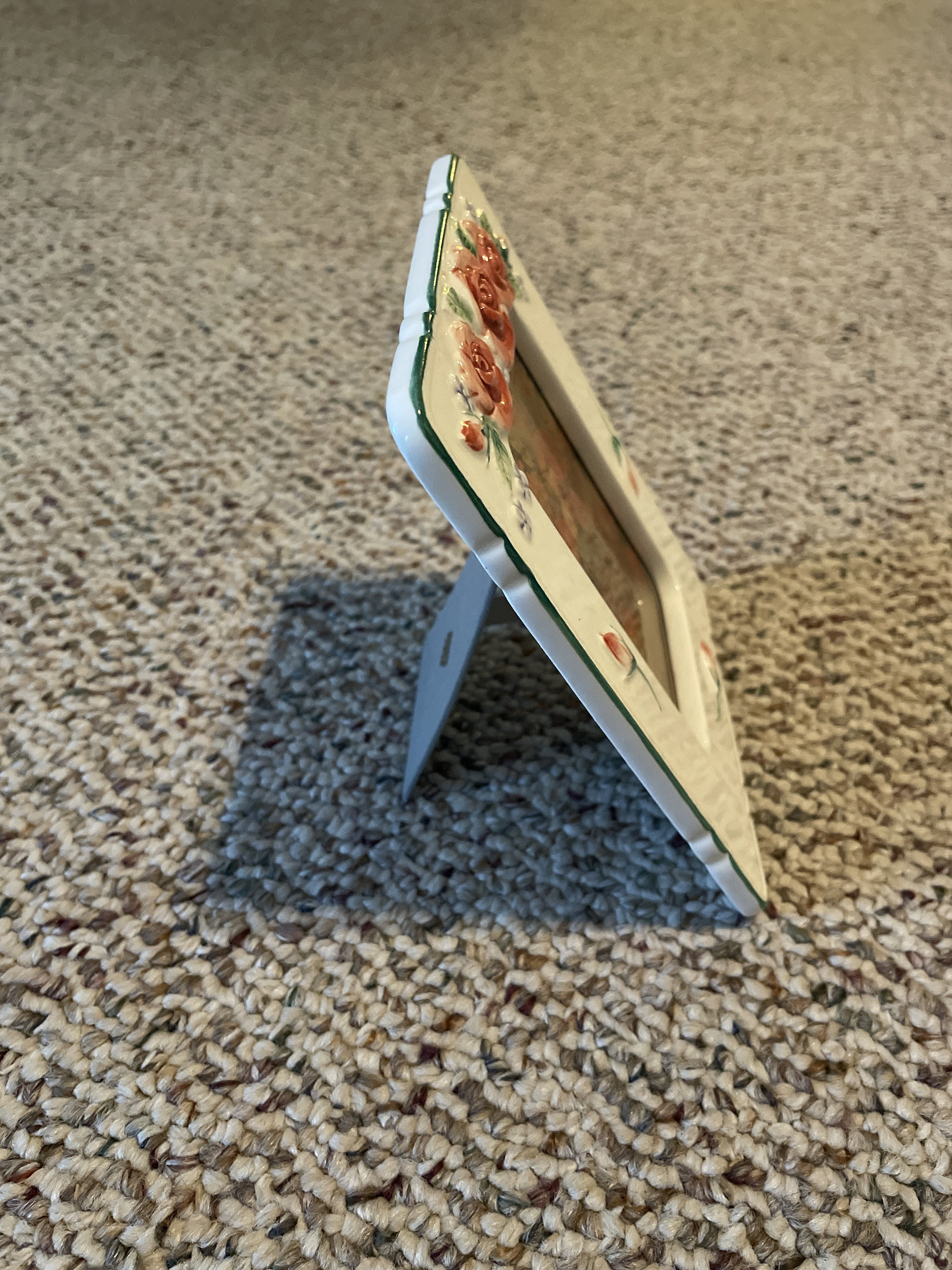 Mary Ann Baker Ceramic Picture Frame. Handcrafted Porcelain Ceramic ...