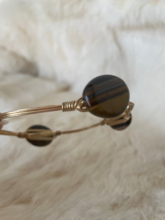 Wire Wrapped Bangle Bracelets - image 9