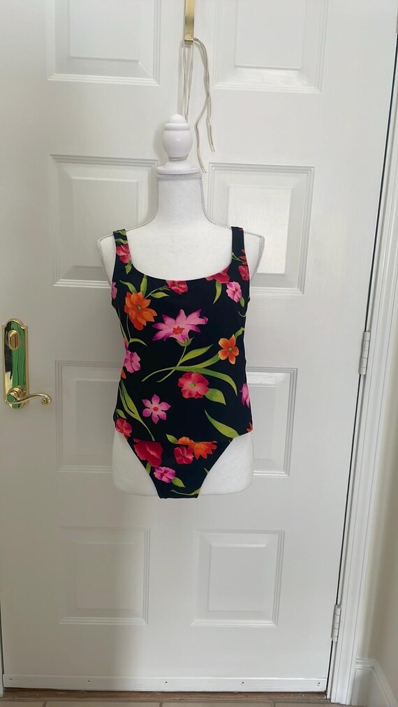 Cole of California Brand Colorful Textured Tankin… - image 1