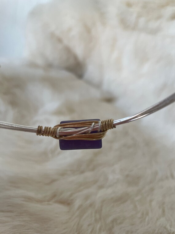 Wire Wrapped Bangle Bracelets - image 8