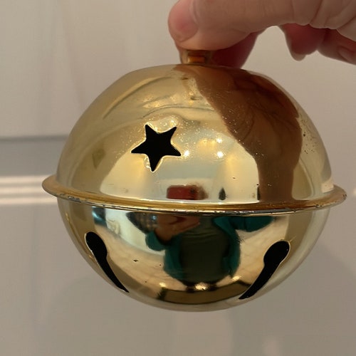 Large Oversized Jingle Bell, Rudolph, Christmas, Santa