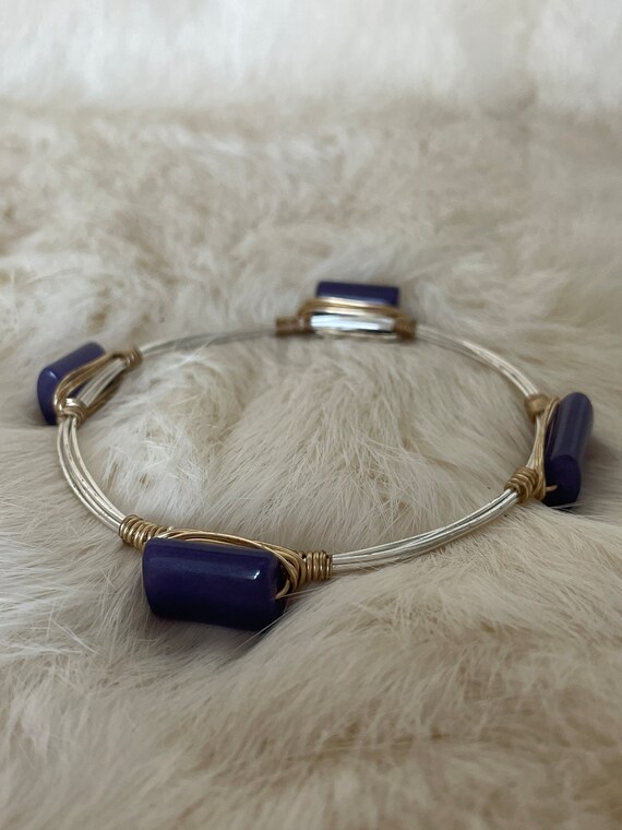 Wire Wrapped Bangle Bracelets - image 3