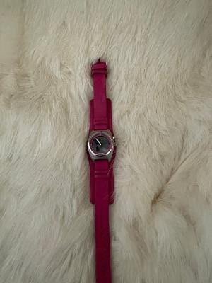 Vintage Ladies Fossil Pink Bigtic Kool Kitty Changing Colors  display picture 1