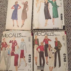 Vintage Sewing Patterns From the 1980's. Y2K