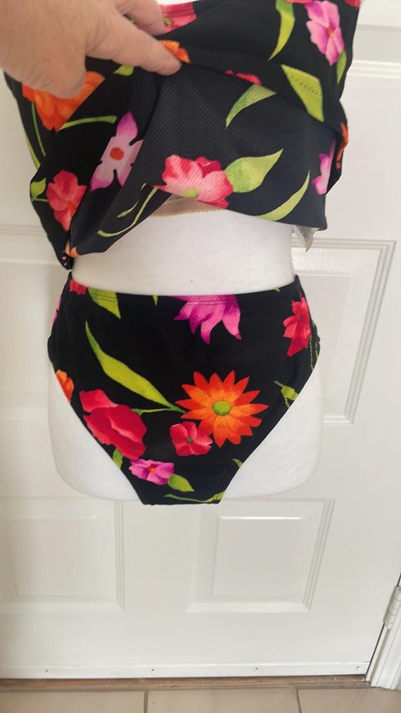 Cole of California Brand Colorful Textured Tankin… - image 2