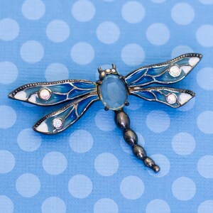 Vintage Dragonfly Brooch - M25