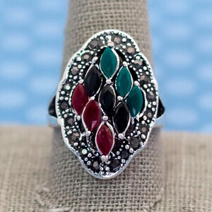 Anillo panafricano vintage tamaño 10 - M21