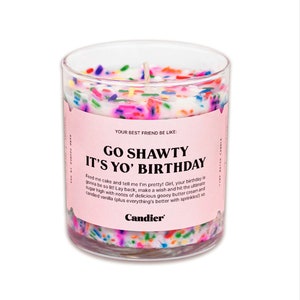 Birthday Cake Candle With Sprinkles  Luxury Candle Gifts for her Gifts for women Pamper Gifts For Bride Cake Scented Candle Premuim Candle