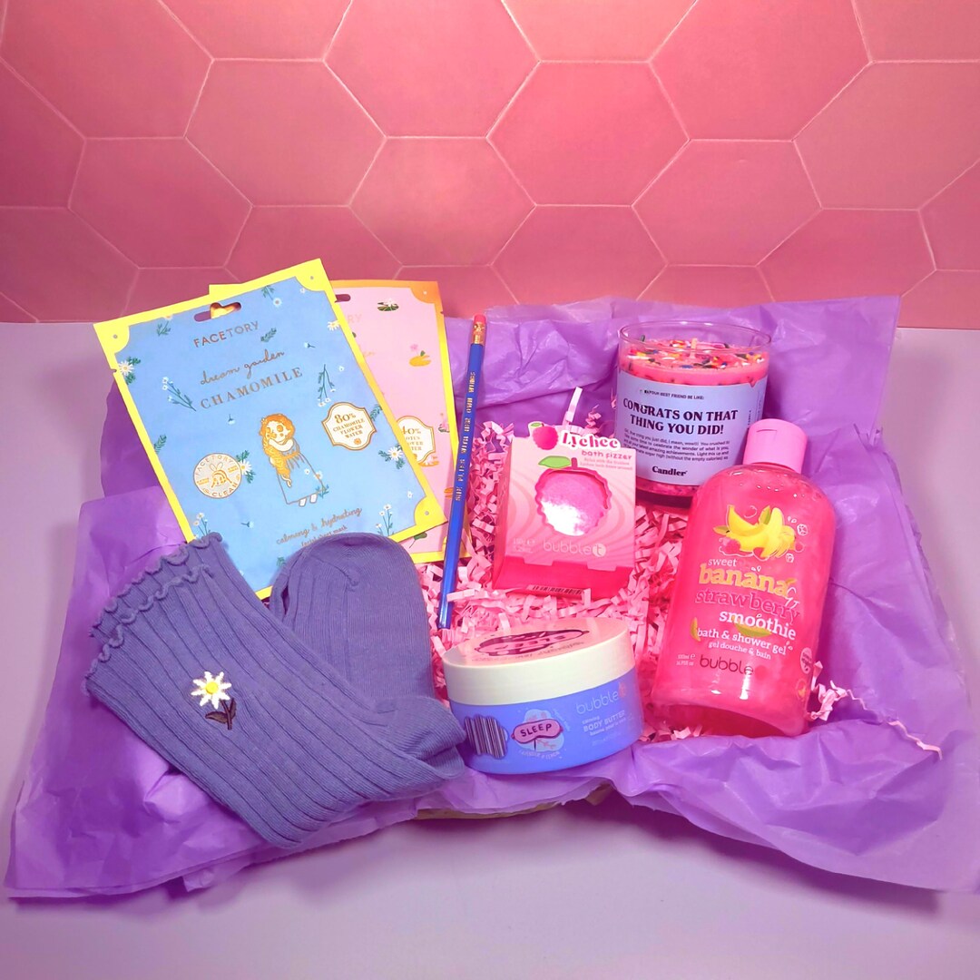 Pamper Hamper Gift Boxat Home Luxury Spa Set self Care Self Care Box