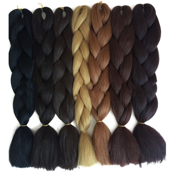 Hair Extension Braided Hair Etsy
