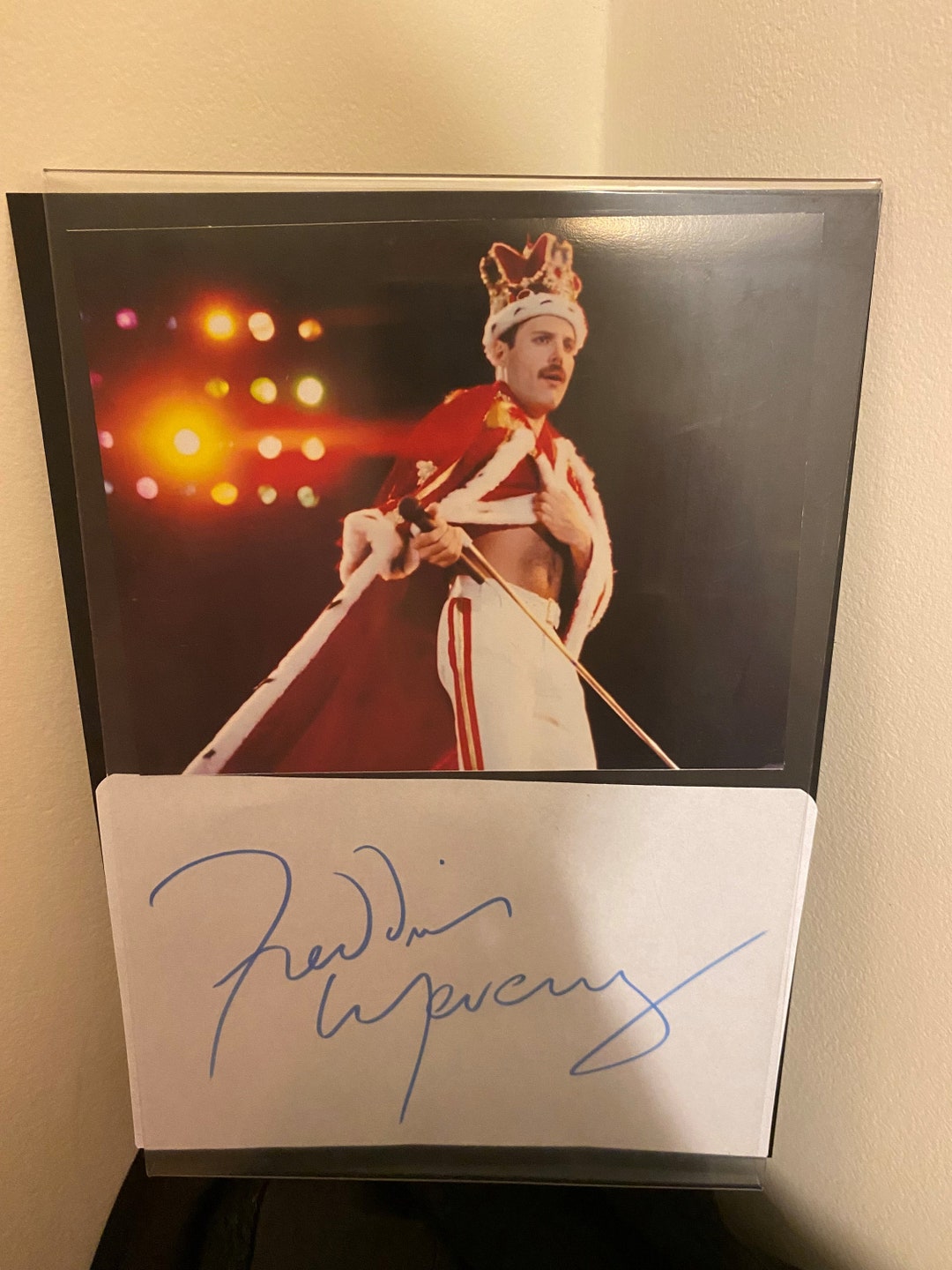 Freddie Mercury Signed Autograph Photo Etsy UK