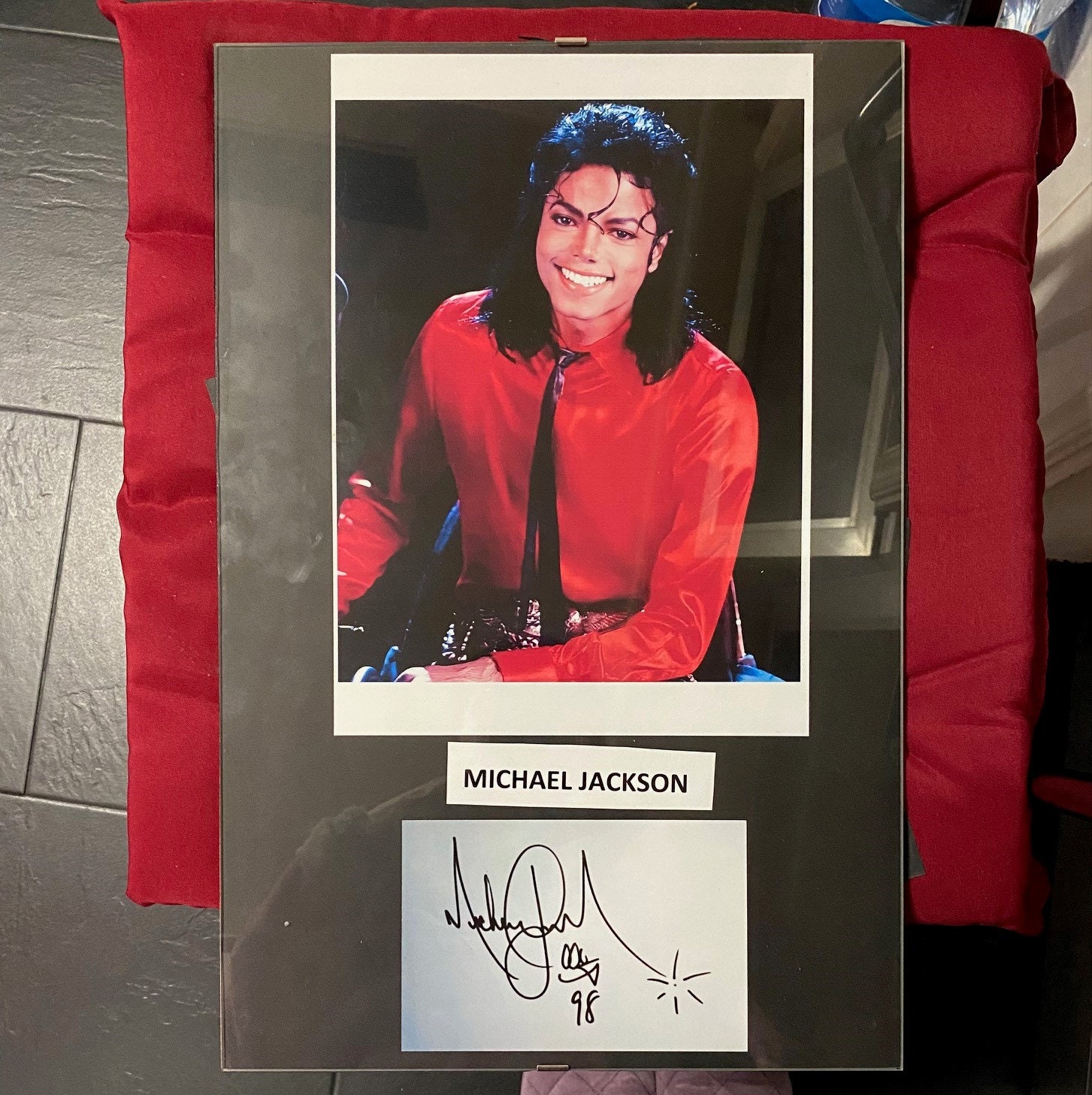 Michael Jackson Signed Autograph Reprint Etsy